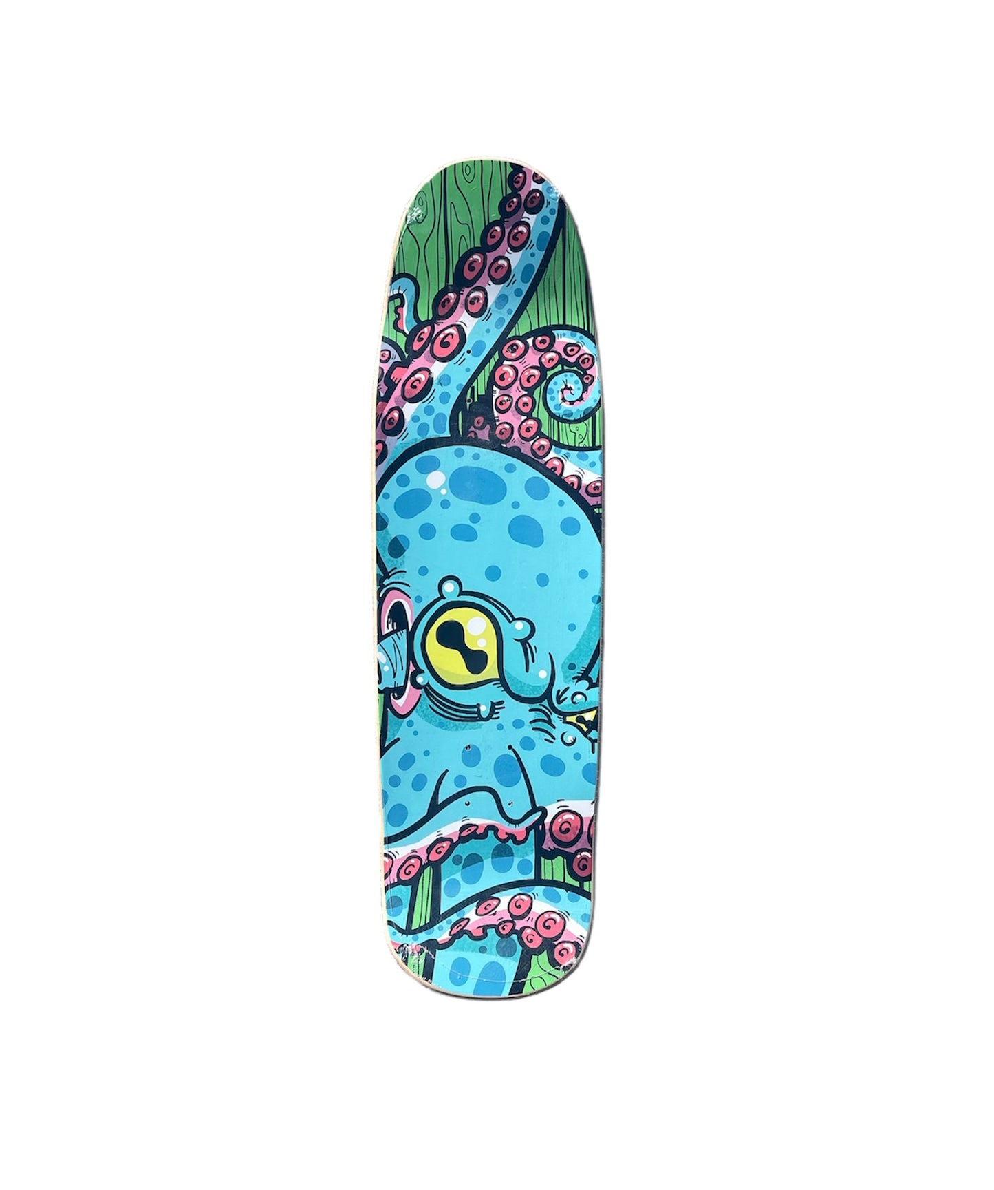 Schlaudie Skate Co. “Green Tentacles” Deck- 9.0