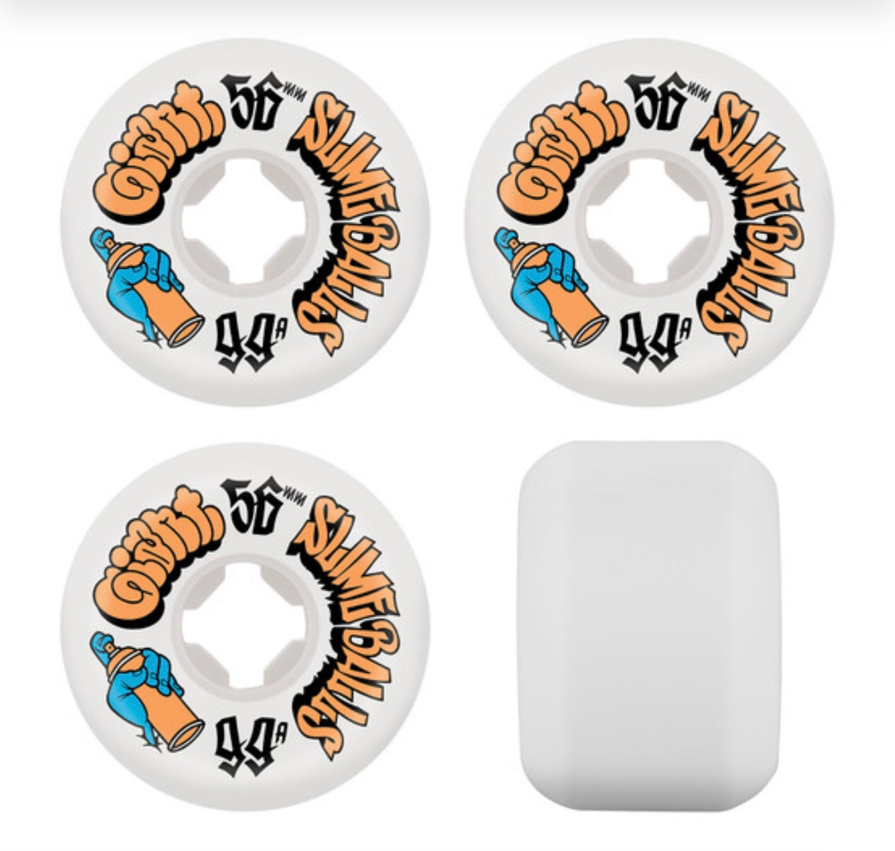 SLIME BALLS WHEELS MIKE GIANT SPEED BALLS 56mm 99A