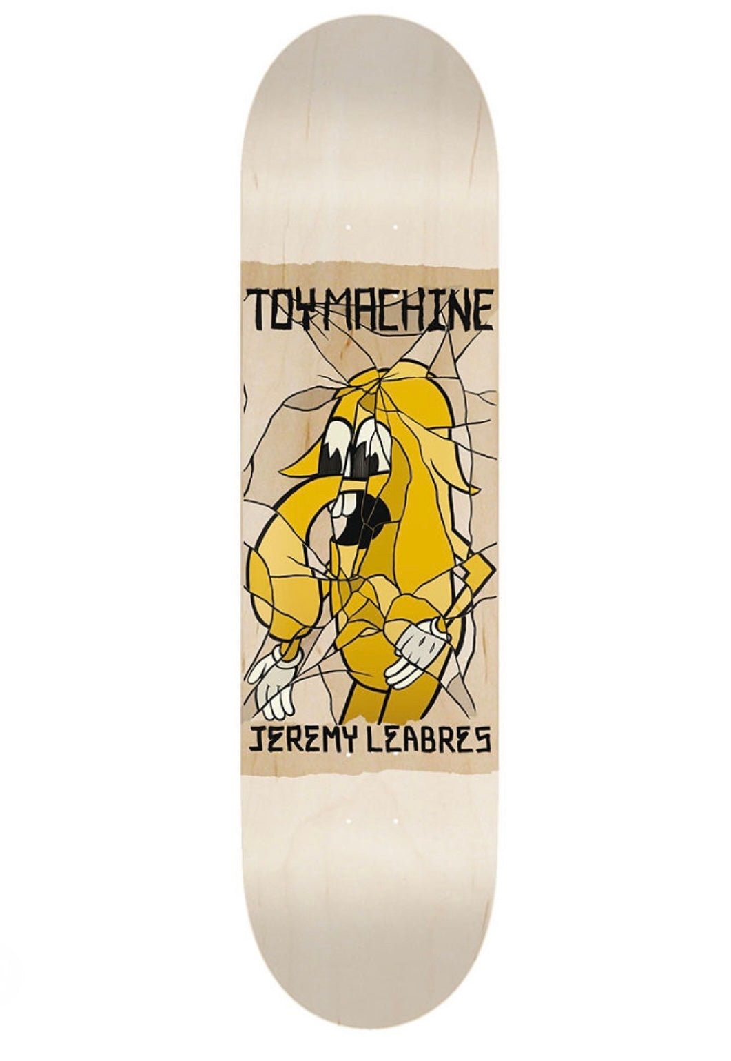 Toy Machine Leabres Broken 8.5 Skateboard Deck