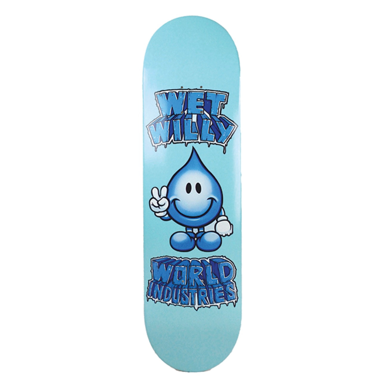 World Industries Ice Cold Wet Willy Skateboard Deck 8.3”