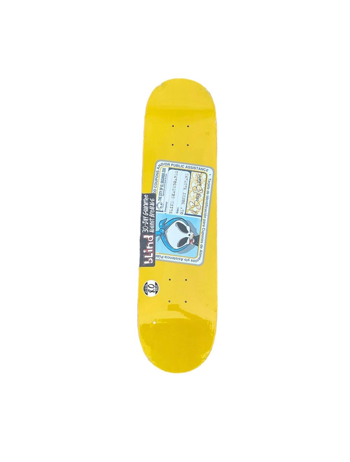 Blind “TJ Old Boney Bastard” Deck- 8.0