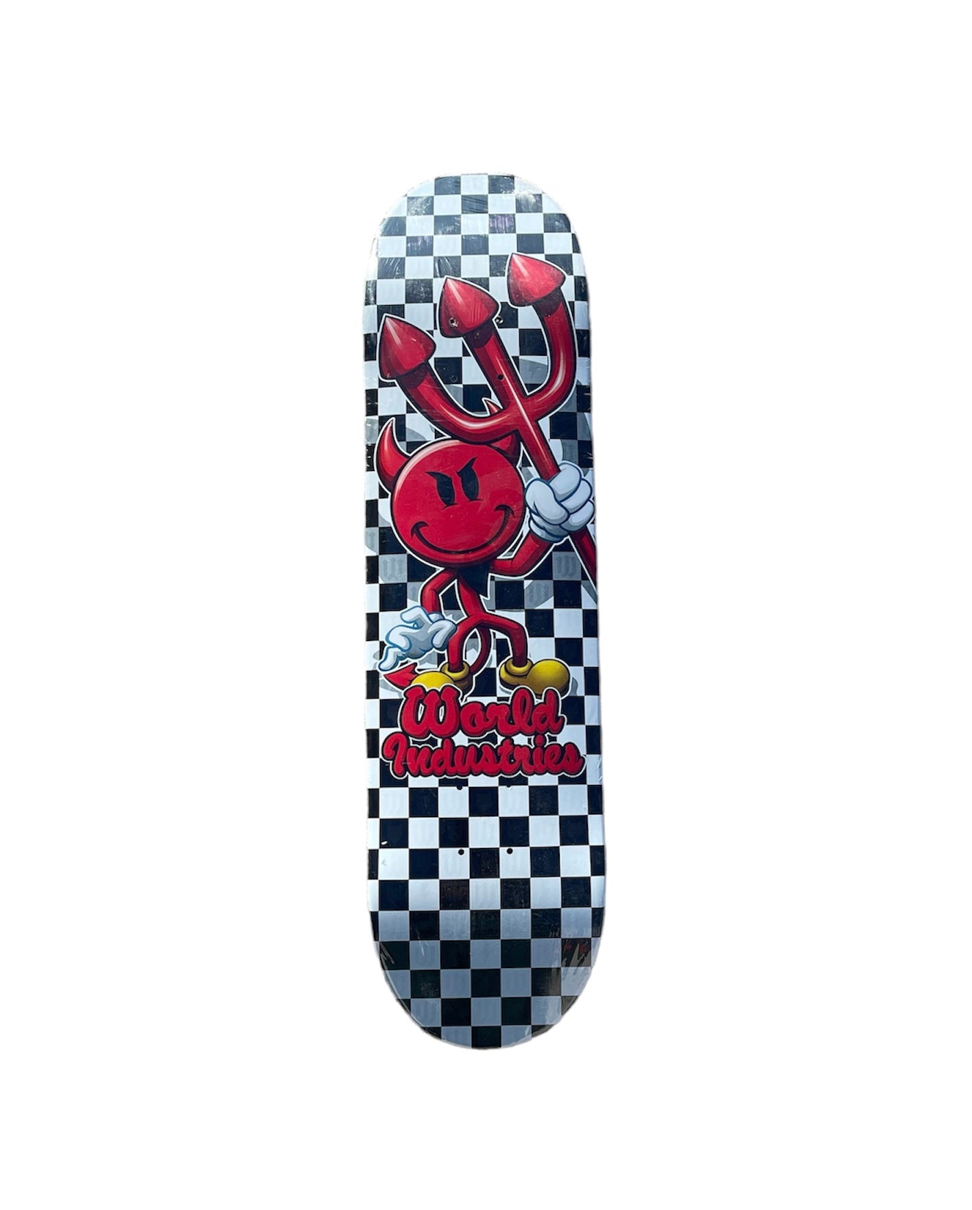 World Industries Checkered Devilman 8.1” Skateboard Deck