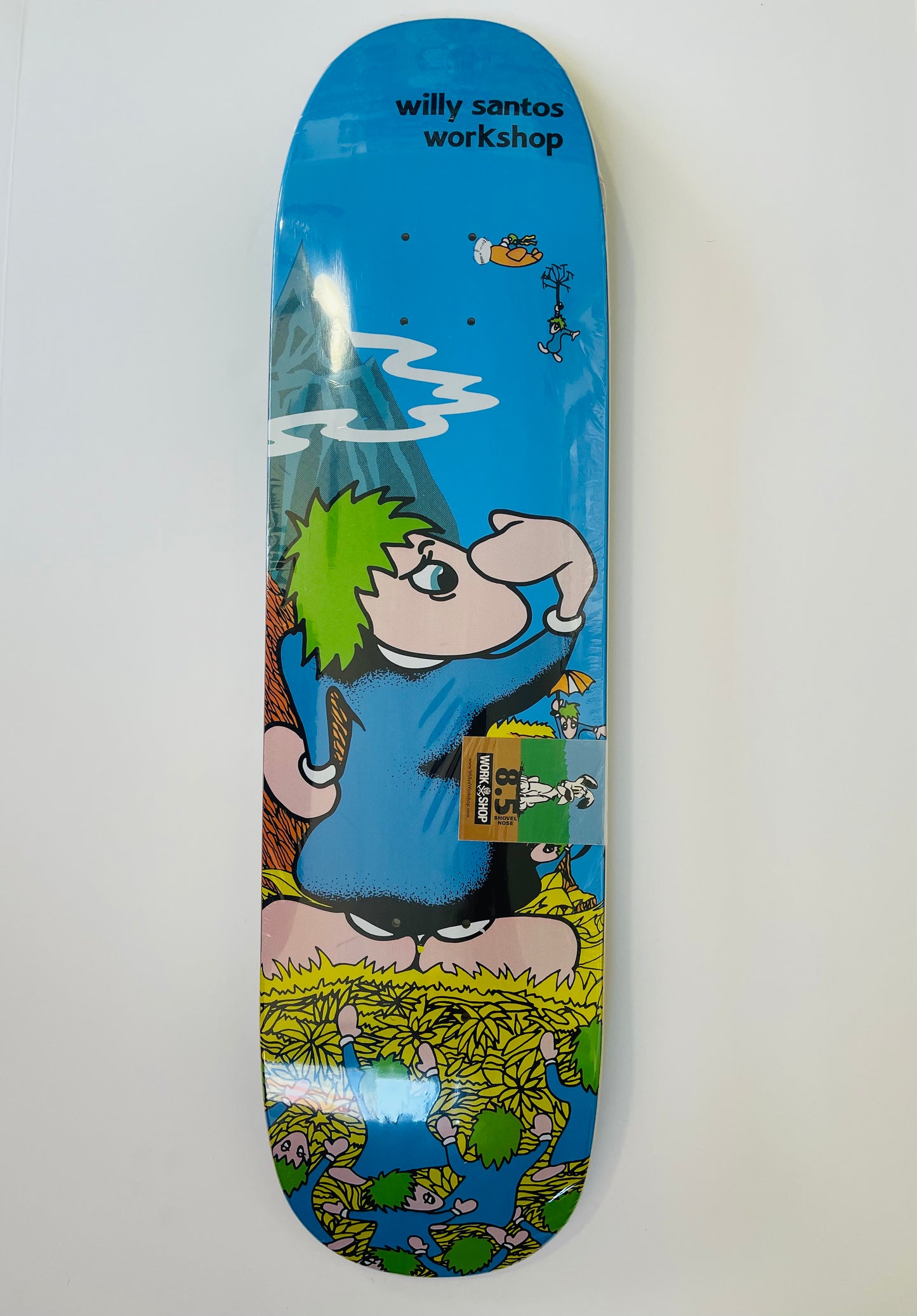 Workshop Willy Santos “Santos Alien 1996” Shovel Nose Deck- 8.5