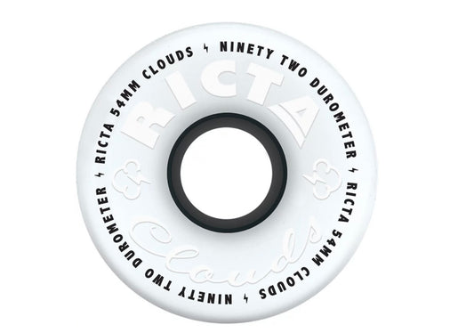 Ricta Wheels Clouds Black- 54mm/ 92a (set of 4)