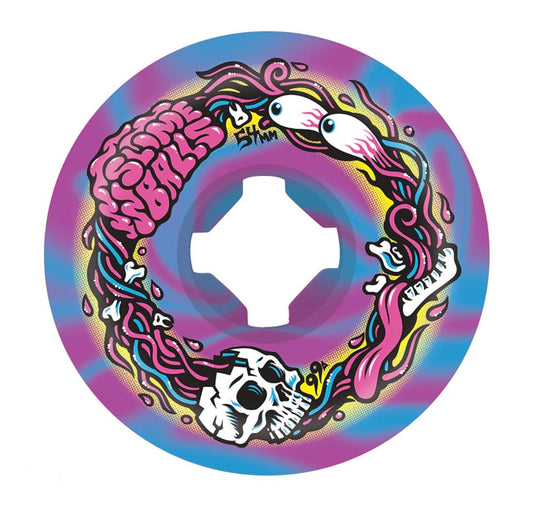 Slim Balls Brains Speed Balls Blue/Purple Swirl 54mm 99a