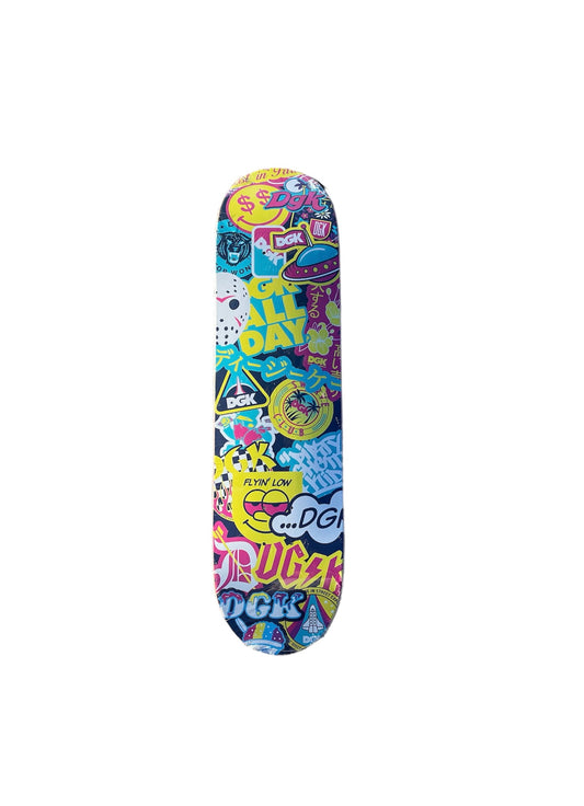 DGK Sticker Collage Deck- 7.90