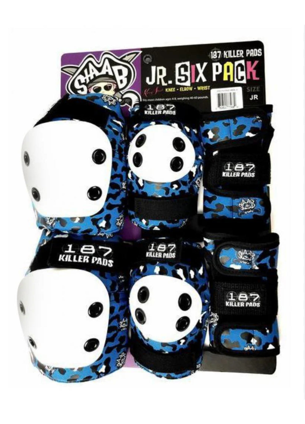 187 Killer Pads- JR Six Pack