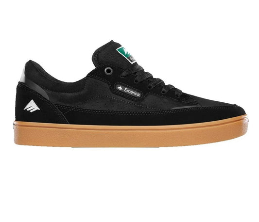 Emerica Gamma Shoe-Black/Gum